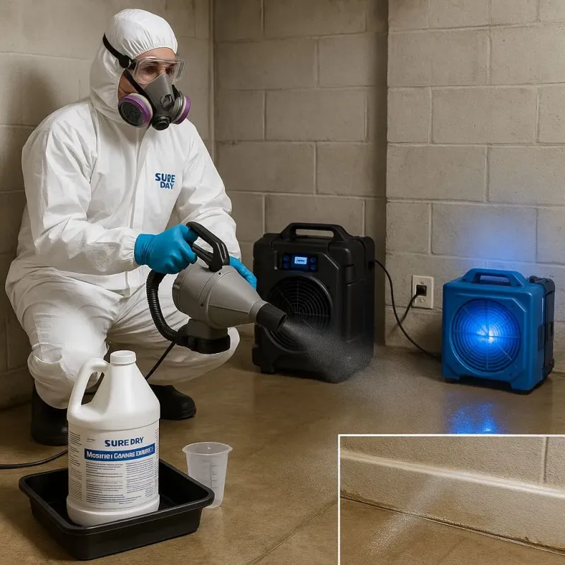 Sanitization and Odor Removal process in Arbutus, MD